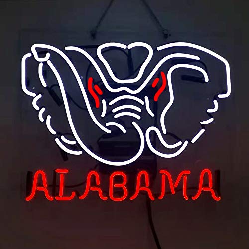 Alabama Beer Bar Pub Store Party Room Wall Windows Display Neon Signs 19x15
