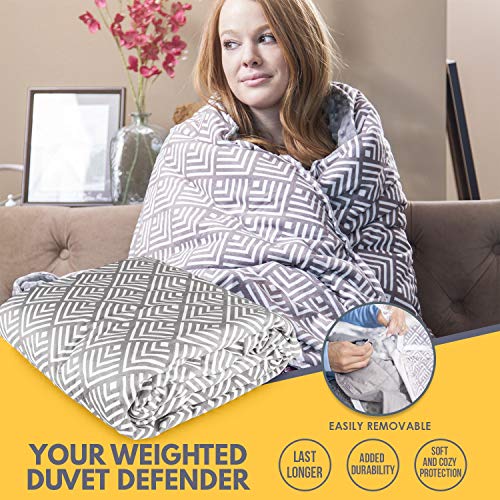 Fuzzy Buddy Weighted Blanket Cover 60x80 Washing Machine & Tumble Dry