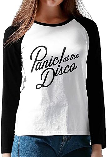 Panic! At The Disco Printed T Looser Autumn Girls Long Sleeve Football Raglan Tee