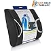Vaunn Medical Lumbar Back Support Cushion Pillow with Warm/Cool Gel Pad & Removable Firm Insert