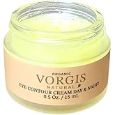 VORGIS NATURAL Eye Contour Cream Day & Night with Hyaluronic Acid.
