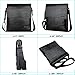 Shoulder Bag Business Man Bag Messenger Bag for Men Crossbody Bag(black)