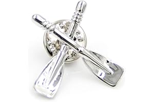 VCUFFLINKS Paddles Oars Crew Rowing Brooch Lapel Pin
