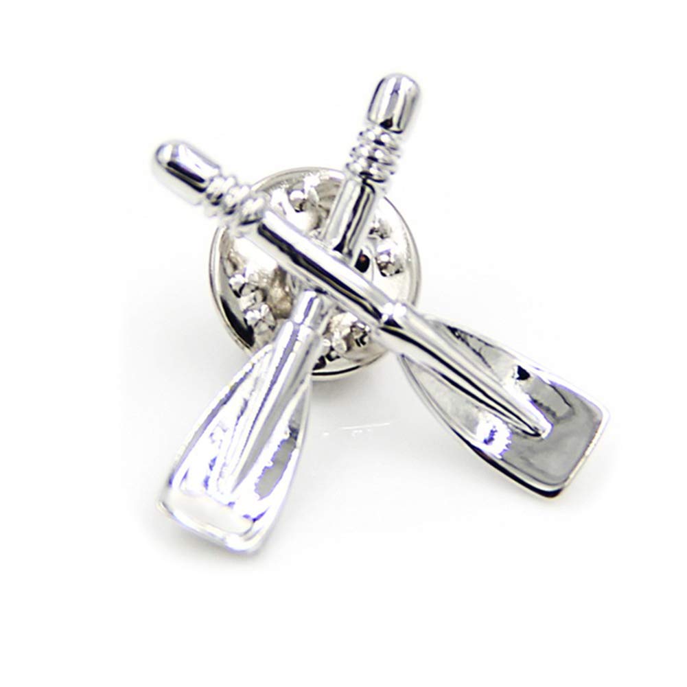 Vcufflinks Paddles Oars Crew Rowing Brooch Lapel Pin