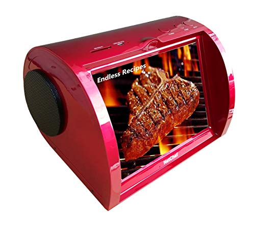 image for Sungale Internet Radio with Hi-Fi Speakers, 8” HD Touch Panel, Audio