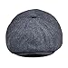 VOBOOM Mens Wool Blend Newsboy Cap 8 Pannel Hat Tweed Cap Herringbone Cabbie Flat Cap (Style3)