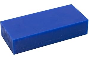 EURO TOOL Freeman Carving Wax Block, Blue, Medium Hard, 1 Pound | WAX-331.10