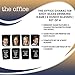 JUST FUNKY The Office Collectible Character Shot Glass Drinking Game | Features Michael, Jim, Dwight, & Angela | 2 Ounce Glasses | Set of 4