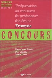 Préparation au concours de professeur des écoles