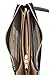 DEEZOMO Women's Leather Clutch Wallet with Wrist Strap Fit for iPhone 6 Plus/Samsung Galaxy S7 - Black