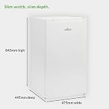 Willow 60L Under Counter Freezer WUCFZ48W Reversible Door White view 6