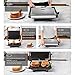 Aicok Panini Press Grill, Panini Maker, Sandwich Maker with 11.6