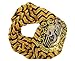 elope Harry Potter House Crest Hufflepuff Infinity Scarf - Gold