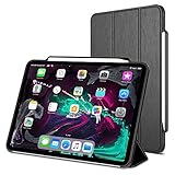 Trianium Case for iPad Pro 11 Inch, Premium Protective Case Compatible with Apple iPad Pro 11" 2018 with Holder for Apple Pencil Charging/Smart Foldable Stand Cover/Auto Wake/Sleep Design