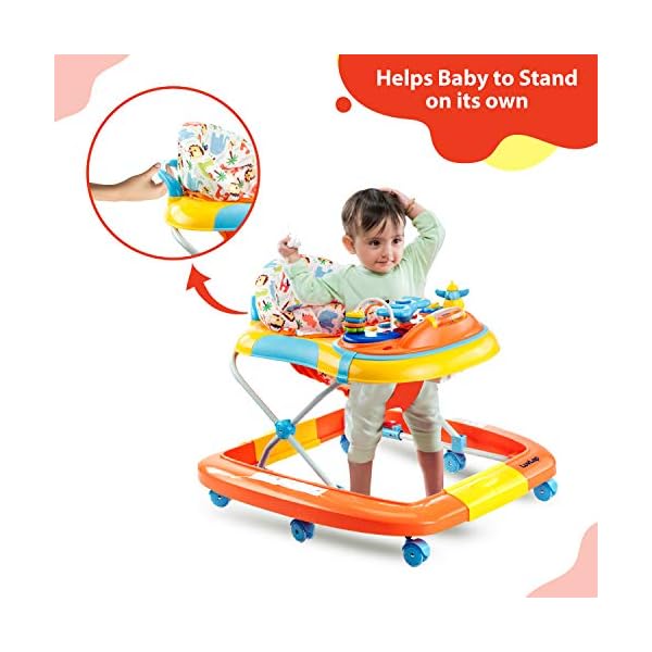 luvlap grand baby walker with rocker