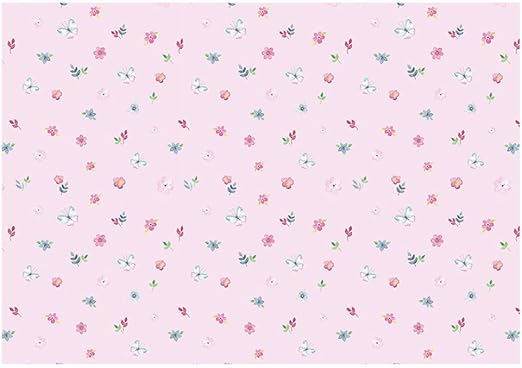 Amazon Com Taogift Pink Floral Butterfly Shelf Drawer Liner Self
