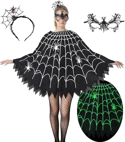 XJKLBYQ Mochila De Araña Para Halloween – Disfraz De Araña Colorida Con 8 Patas, Bolsa De Dulces, Para Adultos Y Jóvenes