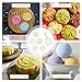 Mooncake Mold Cookie Stamps 125g, Mid-Autumn Festival Hand Pressure Moon Cake Maker DIY Dessert Mold