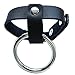 iiniim Men's Leather Ball Lifter C-Strap Thongs Mention Bracelet Ring Underwear