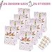 Unicorn Candy Bags Goodie Small Gift Toy Treat Favor Bags for Kids Unicorn Themed Baby Shower Birthday Party Supplies, Set of 24