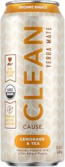 Clean Cause, Yerba Mate Lemonade Tea Organic, 15.5 Fl Oz