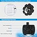 Ankway Solar Fountain Pump 1.6W Solar Birdbath Fountain Adjustable Waterflow Sprinkler Fountain with Filter for Outdoor Bird Bath, Pond, Pool, Fish Tank, Patio Garden Decoration (Upgraded Version)