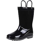 Colorxy Kids Rain Boots for Boys Girls Waterproof Toddler Rain Boots with Easy-On Handles