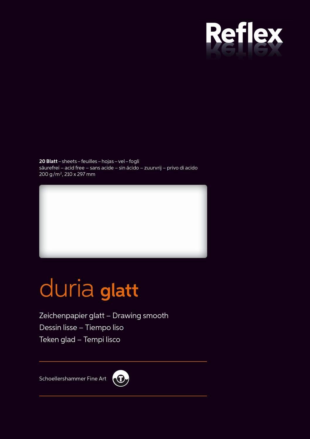 Schoellershammer Drawing pad Duria Smooth A4 200g/m2 20 Sheets