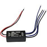 HUIQIAODS 12V GS-100C Flash Strobe Controller Auto Car Flasher Module for LED Brake Light Tail Stop Light