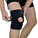 Breathable Non-Slip Knee Brace with Patella Stabilizer, EveShine Wraparound Knee Support Strap - Perfect for Hiking, Running, Training, Arthritis, Knee Injuries - for Women and Men, Fits Left Leg