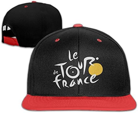 WYUZHEN Kid's Cycling Tour De France 2016 Hip-hop Snapback Hat Caps Red