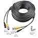 Masione® 4 Pack 100ft BNC Video Power Cable Security Camera Wire Cord for CCTV DVR Surveillance System