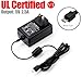 Rockbirds UL Listed 5V 2.5A Micro USB Travel Charger Portable Wall Charger / Adapter Black