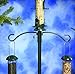 Stokes Select Metal Double Hanger with 16-Inch Pole Extender for Bird Feeders