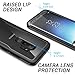 YOUMAKER Galaxy S9+ Plus Case, Crystal Clear with Built-in Screen Protector Full-Body Heavy Duty Protection Slim Fit Shockproof Case Cover for Samsung Galaxy S9 Plus (2018) - Clear/Black