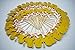 KWJOY 40 Pieces Carousel Horse Theme Gold Glitter Cupcake Toppers And Kids Birthday Party Picks Decoration Supplies/Pink Bow