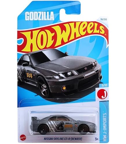 Amazon.com: Matchbox Hot Wheels Nissan Skyline GT-R [BCNR33], HW J