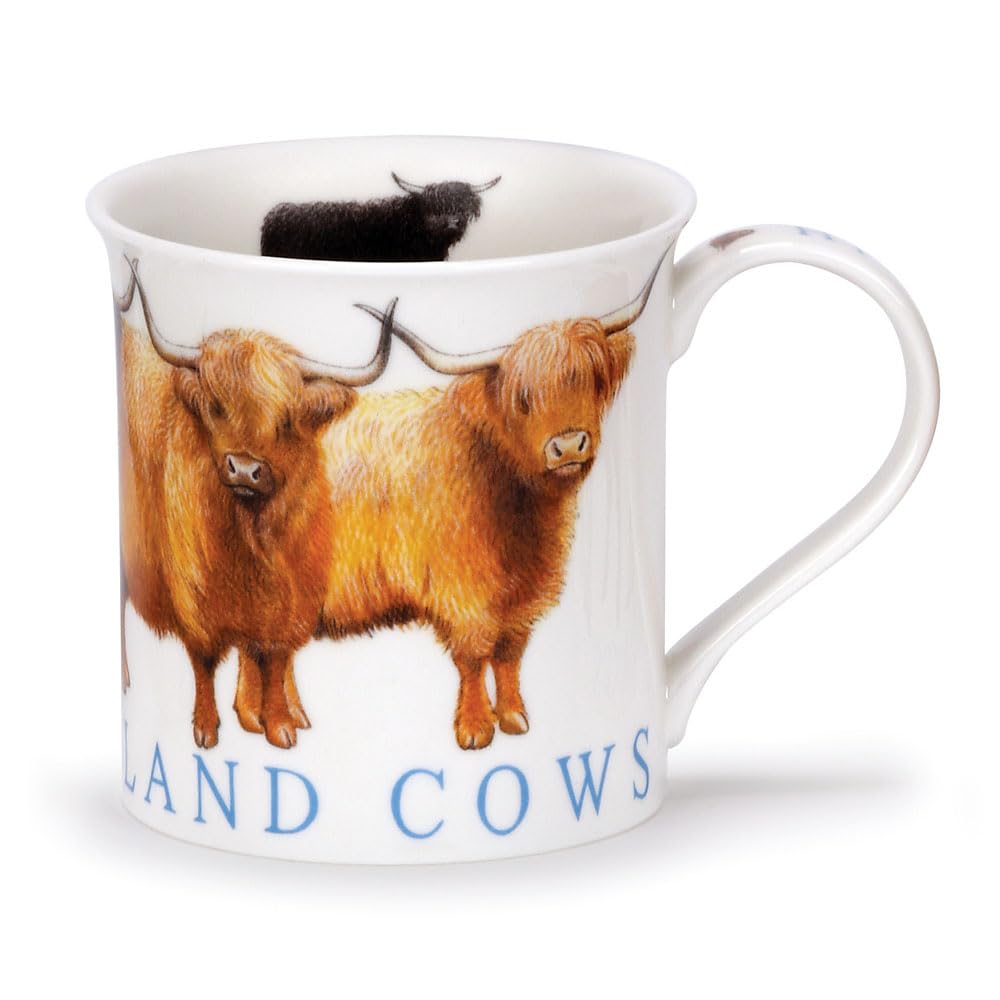 Dunoon Bone China Scotland Collection Mug (Highland Cow)
