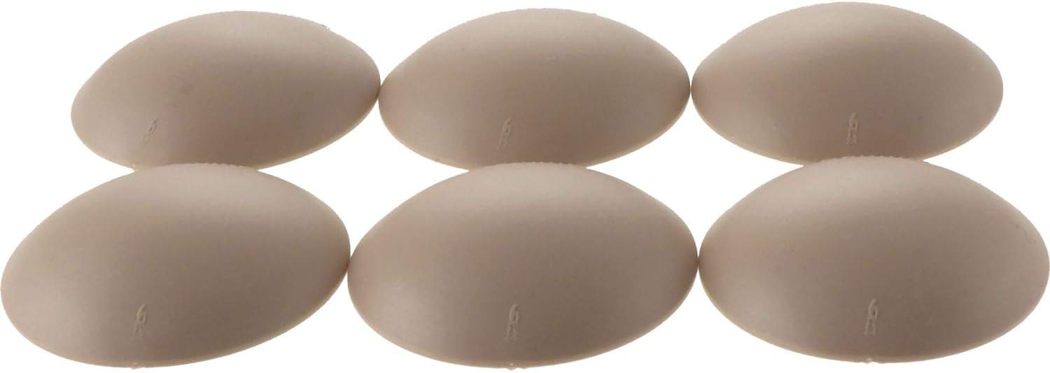 vasalat 5261/6 Vas123 Door Buffer 60 mm Self-Adhesive Beige SB-6, Set of 6 Pieces, 60 mm (Diameter), 15 mm (Height) - Image 3