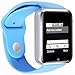 Amazingforless Bluetooth Touch Screen Smart Wrist Watch Phone with Camera - Blue