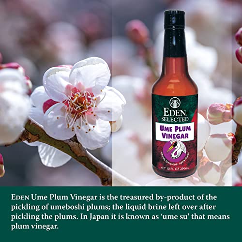 Eden Ume Plum Vinegar, Authentic Traditionally Made, No Chemical ...