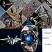 Auspicious Beginning LED Military Cool Waterproof Noctilucent Plane Design Digital Watch for Boys Size S