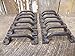 Lot/Set of 12 Rust Rustic New 3.5