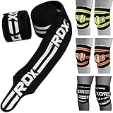 RDX Knee Wraps Weight Lifting Bandage Straps Guard Powerlifting Pads Sleeves Gym