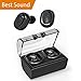 IOUIOU Truly Wireless Earbuds with Charging Case Microphone Bluetooth 4.2 Stereo Noise Canceling Waterproof, Fit iPhone/Android Phones/Tablet/Laptop/PC Wireless Bluetooth Headphones Earbuds