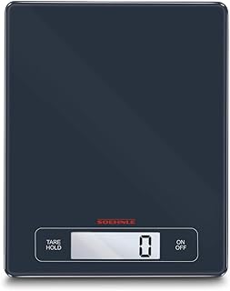 Soehnle Page Profi Digitalwaage für max. 15 kg, digitale Küchenwaage mit großer Wiegefläche und Tara, praktische Haushaltswaage mit Hold-Funktion