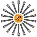 Coopay 960 Pieces Lead Refills 0.7 mm HB Break Resistant Mechanical Pencil Refills, 12 Pack Per Tube, 80 Tubes(0.7 mm)