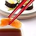 Douzino 5 Pairs Fiberglass Reusable Chopsticks Non-slip Dishwasher Safe Chopsticks Set with Gift Case