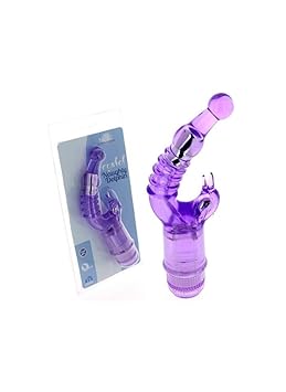 Naughty Dolphin Vibrator lila 2 Motoren