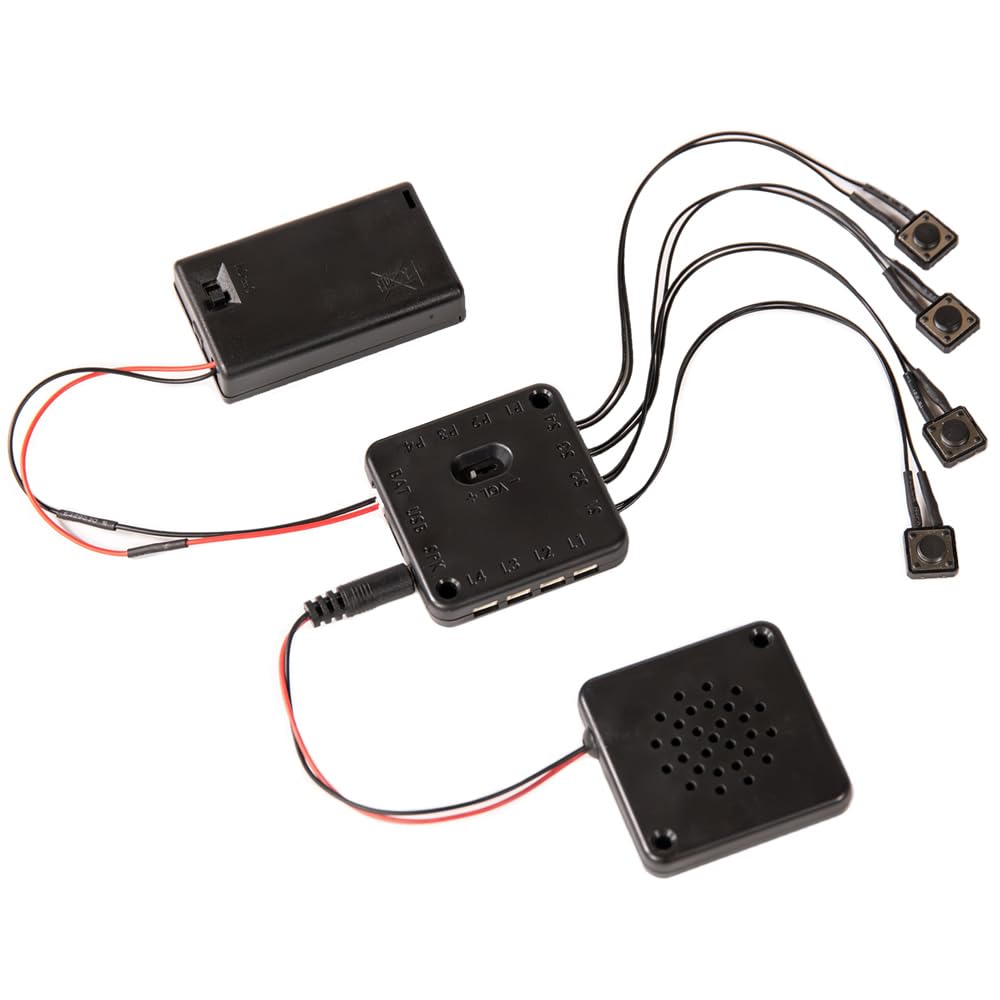 COSVOX Cosplay Sound Effects Module. Add Exciting Sound Effects, Iconic Voice Lines or Epic Music to your Cosplay Costumes, Accessories, Props and Replicas. Audio MP3 Chip, 4 Play Buttons, 8MB Memory